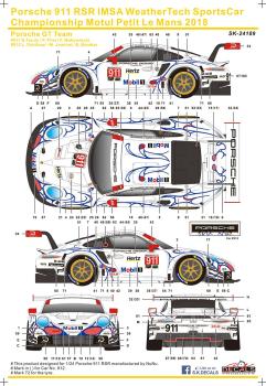 Porsche 911 RSR IMSA WeatherTech SportsCar Championship für NUNU 1/24
